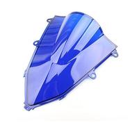 For Cbr650R Cbr650 2019 2020 Windshield Double Bubble Screen For Cbr 650R For Cbr 650 R Windscreen Windscreen(Blue)