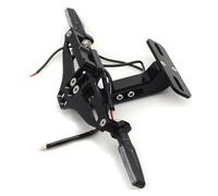 For CBR900RR 1993 1994 1995 1996 1997 1998 1999 2000 2001 Motorcycle Tail Tidy For Fender Eliminator Kit License Plate Holder Light Motorcycle License Plate Holder(A black)