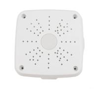 For CCTV Camera Cable Junction Box with Waterproof Feature, Sturdy Plastic Construction for Managing Power and Video Cables Securely
