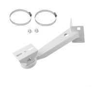 For CCTV Camera Corner Mount Bracket Featuring 2 Adjustable Loops for Easy Positioning and Setup