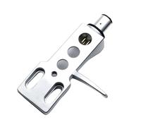 For CEA AT3600L Moving Magnetic Cartridge Stylus Headshell Holder Connect Kit For LP Vinyl Record Turntable Phonograph Player(Silver)