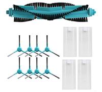 For Cecotec For Conga 1690 1890 2290 Compatible Filter Side Brush and Roller Brush Set for Robot Vacuum Cleaner to Improve Cleaning Efficiency