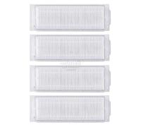 For Cecotec For Conga 3490 Spare Parts Vacuum Cleaner Accessories Replacement Kit Central Side Brush Mop Cloth Rags HEPA Filter Commendable (Color : 4 PCs Filter)