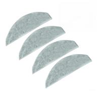 For Cecotec For Conga Y80 For Xtreme Microfiber Mop Cloth Set 4 Pack for Robot Vacuum Mop Cleaning Performance Enhancement