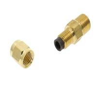 for Centralized Lubrication System M8x1 Distributor/Sseparator Fittings Machine Tool Tube 4mm Throttle Valves(ST-PB-PN,Flow 1)
