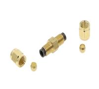 for Centralized Lubrication System M8x1 Distributor/Sseparator Fittings Machine Tool Tube 4mm Throttle Valves(SS-PB-PN,Flow 4)