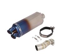 For CF&M&OTO 450MT 450 MT IBEX450 IBEX 2024 2025 Motorcycle Exhaust Escape Moto System Mid Link Pipe With Muffler D&B K&iller(Style D)