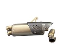 For CF&M&OTO 450MT 450 MT IBEX450 IBEX 2024 2025 Motorcycle Exhaust Escape Moto System Mid Link Pipe With Muffler D&B K&iller(Style B)