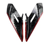 For CF&MOTO 450SR 2022 2023 Side Winglets Spoilers Motorcycle Fairing Accessories Fixed Wing Motorbike Aerodynamic Wing Kit Side Panel Cover Fairing(Forge pattern Red)