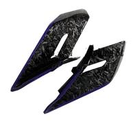 For CF&MOTO 450SR 450 SR 2022 2023 Motorcycle Parts Front Side Downforce Naked Spoilers Fixed Winglet Fairing Wings Side Panel Cover Fairing(Forge pattern Purple)