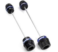 For CFMOTO 450MT MT450 2024 2025 2026 Motorcycle Front Rear Wheel Axle Fork Slider Crash Falling Protection Protector parts(Front Rear-Blue)