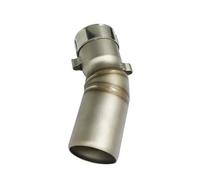 For CFMOTO 450SR 2022 2023 Motorcycle Exhuast Middle Link Pipe Connect 51mm Muffler Pipe Body Part