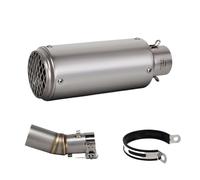 For CFMOTO 450SR 450SS Motorcycle Slip On Line Exhaust Middle Link Adapter Pipe Connect Project Muffler Exhausts pipes