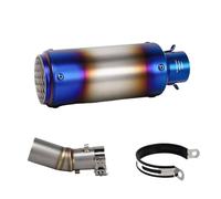 For CFMOTO 450SR 450SS Motorcycle Slip On Line Exhaust Middle Link Adapter Pipe Connect Project Muffler Exhausts pipes