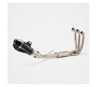 For CFmoto 675SR/NK exhaust pipe motorcycle exhaust | Full Section Exhaust Pipe Straight Through Side Exhaust 51/60MM Caliber Competition(51MM -3)