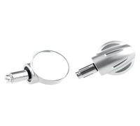 For CFMOTO 700CL-X 700 CLX CL-X CLX700 Motorcycle Blind Spot Wide Vision Handlebar Side Mirrors motorcycle handlebar bar mirror(Silver)