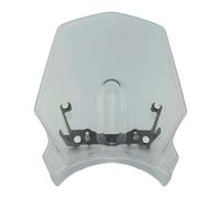 For CFMOTO 700CLX For HERITAGE 2023 Motorcycle Windscreen Screen Wind Deflectors Double Bubble Windshield Motorcycle Windscreen(Gray)