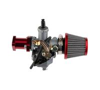 For CG For CB 125 CB125 XL125S TRX250 For TRX 250EX XR100 XR200 150cc PZ26 Carburetor Aluminium Kit ATV Quad Dirt Bike Carburetor Racing(26mm cable red)
