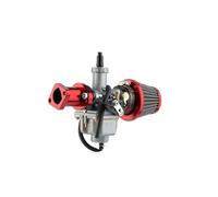 For CG For CB 125 CB125 XL125S TRX250 TRX 250EX XR100 XR200 150cc PZ26 ATV Quad Dirt Bike Carburetor Aluminium Kit Carburetor Racing(Pz26 hand red)