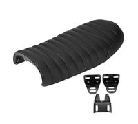 For CG125 CB200 CB350 CB400SS CB500 Motorcycle Retro Seat Cushion Comfortable Flat Brat Hump Saddle Seats Seat Cushion(Style D)