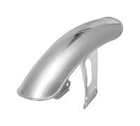 For CG125 For CG 125 For 125cc 1Set Motorcycle Chrome Metal Front And Rear Fender Mudguard Cover Protector Tire Hugger Mud Guard Fairing(Chrome Front)
