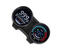 For Cg150 For Fan150 Motorcycle Accessories RPM Meter Speedometer Digital Dashboard Tachometer Odometer Fuel Odometer(Type 1)