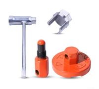 for chainsaw Clutch Removal Tool 14mm for piston Stop Kit for | Fits 14mm nuts, removes clutch fast, holds for piston steady, metal build, saw repair essential