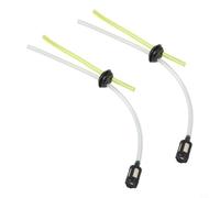 for chainsaw Fuel Line Set 2-Pack 3mm ID 5mm OD Black for chainsaw(2pc) | 21cm main pipe, 10cm return line, includes tank filter, grommet fit 20mm, easy DIY install