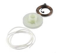 for chainsaw Pull Rope Kit 1m Cord 4500 5200 Models for chainsaw | Fixes broken starters, includes spring and rope, fits 45cc 52cc saws, easy DIY repair solution