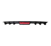 For Challenger 2008-23 Car Rear Bumper Diffuser Lip W/Tail Brake Stop Light Splitter Spoiler Shark Fin Lip Kit Black Rear Bumper Diffuser(Matte Black)