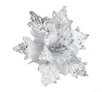 for champagne Simulated Flower 20cm for Wedding Party for champagne(Silver)
