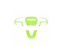 For Charger For Challenger 2015-2022 Car Steering Wheel Decoration Cover Accessories For Dodge For Durango 2014-2022 Steering Wheel Cover (Color : B light green)