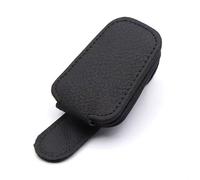 For Chery Eastar Eastar Cross Arrizo 7E TX E2 QQ IceCream eq1 eQ7 Car Sunglasses Holder, Universal Magnetic Leather Sun Visor Clip, Anti Scratch Glasses Holder,for Car Interior Accessories(Black)