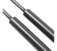 For Chery For Sweet QQ3 IQ 2003-2015 Hatchback Boot Lift Support Rods Shock Dampers Piston Back Door Cylinders Rear Tailgate Struts Rear Tailgate Boot Gas Struts(Black Carbon Fiber)