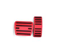 For Chery For Tiggo 8 For Pro For Max 2018~2024 Car Gas Brake Pedal | Car Pedal Rubber Anti-Slip Car Footrest Foot Cover Accessories(Red)