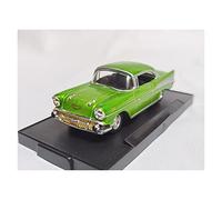 For Chevrolet Bel Air 1957 1 64 Alloy Car Model Simulation Die-cast Green Toys Vehicle Collection Simulation Vehicle Playset