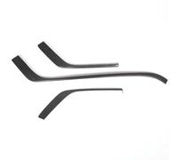 for Chevrolet Corvette C8 Z06 2020-2023 Real Carbon Fiber Car Center Console Dashboard Panel Cover Trim Interior Stickers(Black)