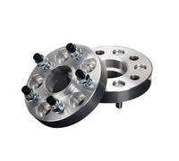 For Chevrolet For Buick For Cadillac Wheel Spacer Adapter Car Wheel Spacer | 2Pieces 20/25/30/35/40mm PCD 5x115 CB 70.3mm M12x1.5 Wheel Spacers Adaptors(2PCS 40mm Silver)