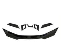 For Chevrolet For Camaro 2016 2017 2018 2019 ZL1 1LE Style Bright Black ABS Rear Trunk Lid Wing Spoiler Spoiler Rear Lip(Gloosy Black)