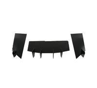 For Chevrolet For Camaro SS 2016 2017-2023 Car Rear Bumper Diffuser With Quad Exhaust Body Kit Car Accessories Glossy Black A Set Rear Bumper