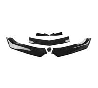 For Chevrolet For Camaro SS 2016-2024 LS LT RS 2019-2024 Car Front Bumper Lip Spoiler Splitter Diffuser Guard Apron Car Front Bumper Lip(Carbon Fiber Look)