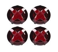 For Chevrolet For Corvette C6 2005-2013 4pcs Dark Rear RearTail Light Lamp With Bulbs Tail Light Lens