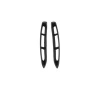 For Chevrolet For Corvette C6 Z06 For Grand Sport 2005-2013 Front Side Fender Vent Matte Black Carbon Fiber Painted Car Accessories(Matte Black)