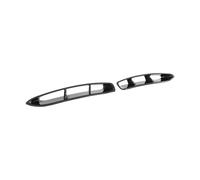 For Chevrolet For Corvette C6 Z06 For Grand Sport 2005-2013 Front Side Fender Vent Matte Black Carbon Fiber Painted Car Accessories(Carbon Fiber Style)