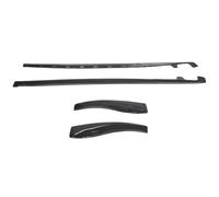 For Chevrolet For Corvette C6 Z06 ZR1 2005-2013 Side Skirts Rocker Panel | Extension Body Kits Z06 ZR1 Style Wide Body Model/Base Model Body Kit Mud Flaps .(Glossy Black)