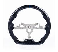 For Chevrolet For Corvette C6 Z06 Zr1 2006 2007 2008 2009 2010 2011 Car Perforated Steering Wheel RESPUNEKBAH(Blue Stitching)
