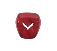 For Chevrolet For Corvette C7 2014 2015 2016 2017 2018 2019 Interior Accessories Car Steering Wheel Panel Cover Car Trim Interior(Red carbon fiber)