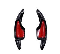 For Chevrolet For Corvette C7 For Camaro 2015-2020 Carbon Fiber Shift Paddle Car Steering Wheel Shifter Extension Car Steering Wheel Paddle Shifter(Carbon Fiber Black)