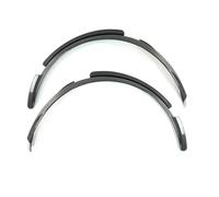 For Chevrolet For Corvette C8 2020-2024 All Models Rear Wheel Trim Molding Fender Flares Extension Wheel Eyebrow Arch CRRYUQWWM(Carbon Fiber look)