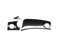 for Chevrolet for Cruze 2009 2010 2011-2015 Car Interior Front Dashboard Air Outlet Vent Cover Stickers LHD WEFOLCC(Carbon Fiber Black)